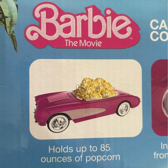 Barbie Movie popcorn bucket pink car - Picture 4 of 4